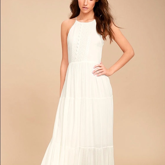 white maxi dress sale